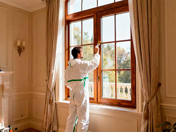 pintar marcos ventanas alcorcon